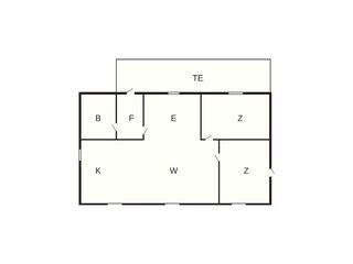 Ferienhaus Skaven Strand Grundriss 4