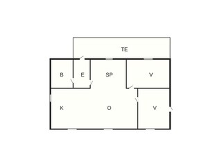 Ferienhaus Skaven Strand Grundriss 3