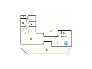 Vakantiehuis Løkken Grondplan 21