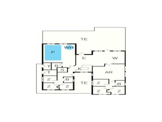 Holiday house Vaeggerløse Floor Plan 42