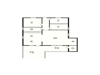 Maison de vacances Bork Havn Plan d'étage 43