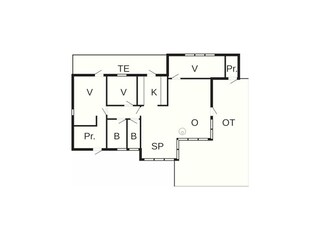 Maison de vacances Løkken Plan d'étage 41