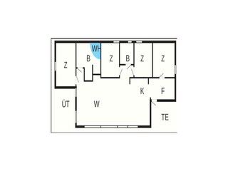 Ferienhaus Lønstrup Grundriss 55