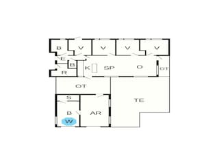 Ferienhaus Løkken Grundriss 41