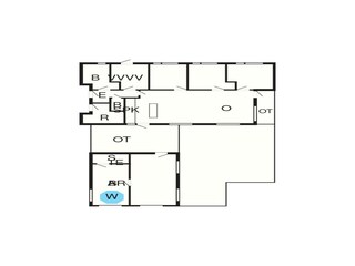 Ferienhaus Løkken Grundriss 2