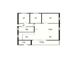 Ferienhaus Handbjerg Grundriss 3