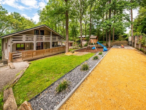 Ferienhaus Chalet mit Sauna nahe Durbuy