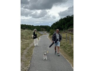 Mit dem Hund in die Dünen