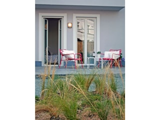 ruhige Terrasse in den Innenhof