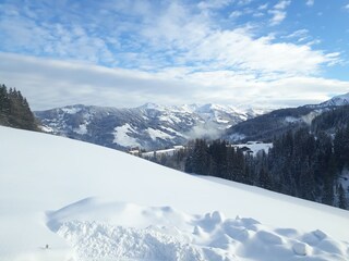 Blick vom Balkon