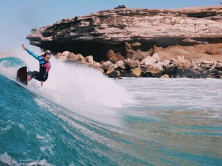 Surfen an der Westküste "La Pared"