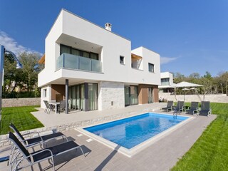 Villa Karigador Buitenaudio-opname 11