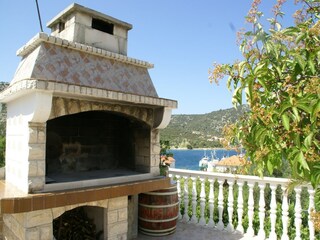 Appartement Vinisce Buitenaudio-opname 12