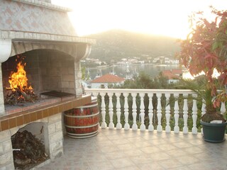 Appartement Vinisce Buitenaudio-opname 19