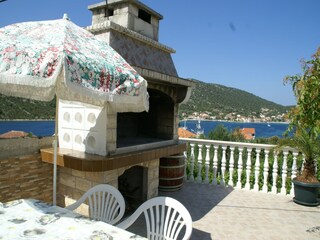 Appartement Vinisce Buitenaudio-opname 14