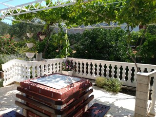 Appartement Vinisce Buitenaudio-opname 14