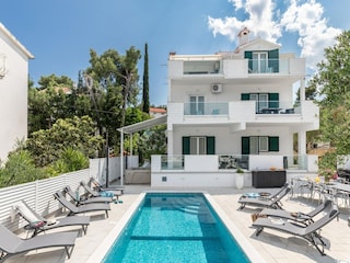 Apartment Arbanija Außenaufnahme 14