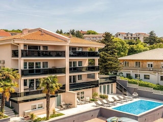 Apartment Dramalj Außenaufnahme 3