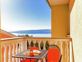 Apartamento Dramalj Grabación al aire libre 12