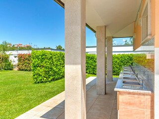 Wohnwagen Banjole Außenaufnahme 17