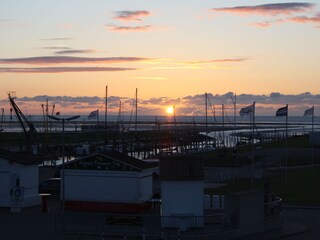 Abendstimmung am Deich