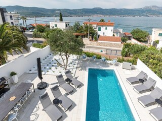 Appartement Arbanija Buitenaudio-opname 9