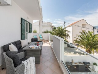 Apartamento Arbanija Grabación al aire libre 6