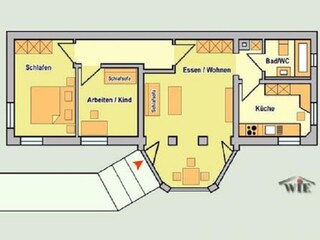 Apartamento de vacaciones Tübingen Plano de planta 19