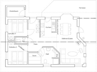 Maison de vacances Neukirchen bei Quern Plan d'étage 24