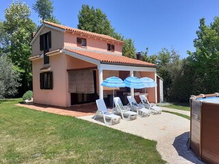 Ferienhaus Šišan Außenaufnahme 11