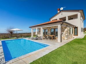Wunderschöne Villa mit eigenem Pool in Motovun - Karojba - image1