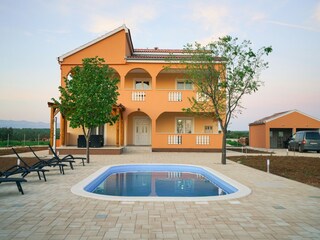 Maison de vacances Škabrnja Enregistrement extérieur 11