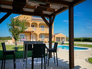 Ferienhaus Škabrnja Außenaufnahme 11