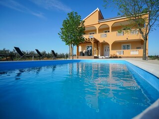 Maison de vacances Škabrnja Enregistrement extérieur 12
