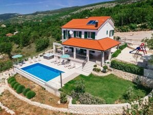 Villa de charme à Glavina Donja avec piscine à débordement - Proložac - image1