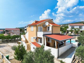 Ferienhaus Maslenica Außenaufnahme 2