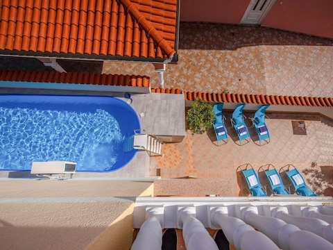 Apartment Landhaus in Kroatien mit Pool
