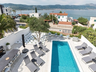 Apartamento Arbanija Grabación al aire libre 10