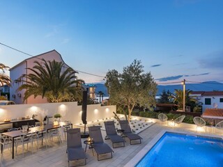 Appartement Arbanija Buitenaudio-opname 14