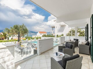 Apartment Arbanija Außenaufnahme 15