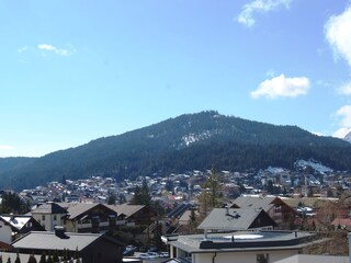 Blick auf Seefeld vom Balkon