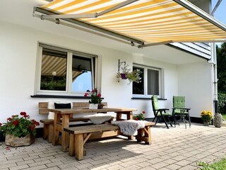 Terrasse mit Sitzecke