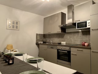 Küche der Wohnung