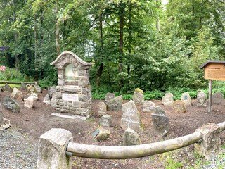 Das große Bildchen. Startpunkt für schöne Wanderungen.