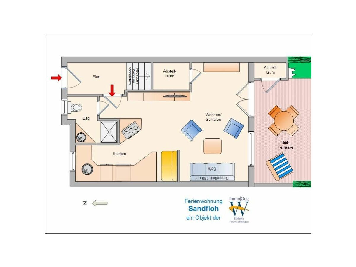 Ferienwohnung Wangerooge Außenaufnahme 8