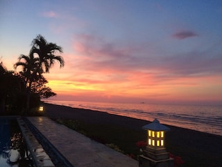 Blick von der Terrasse über das Balisea