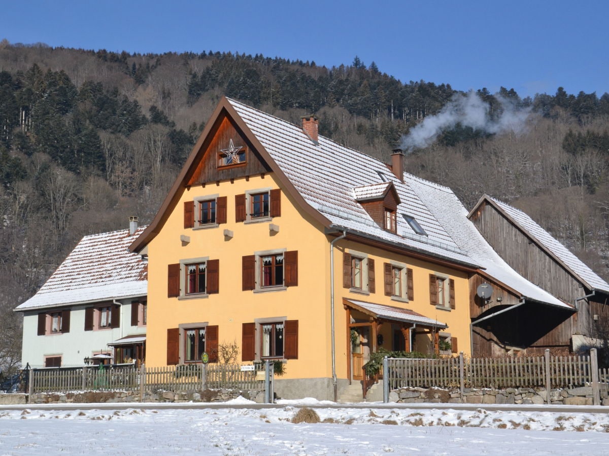 Unser Haus im Winter