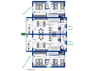 Vakantiehuis Carolinensiel Grondplan 39