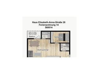 Appartamento per vacanze Wangerooge  25