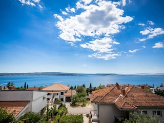 Meerblick vom Balkon aus